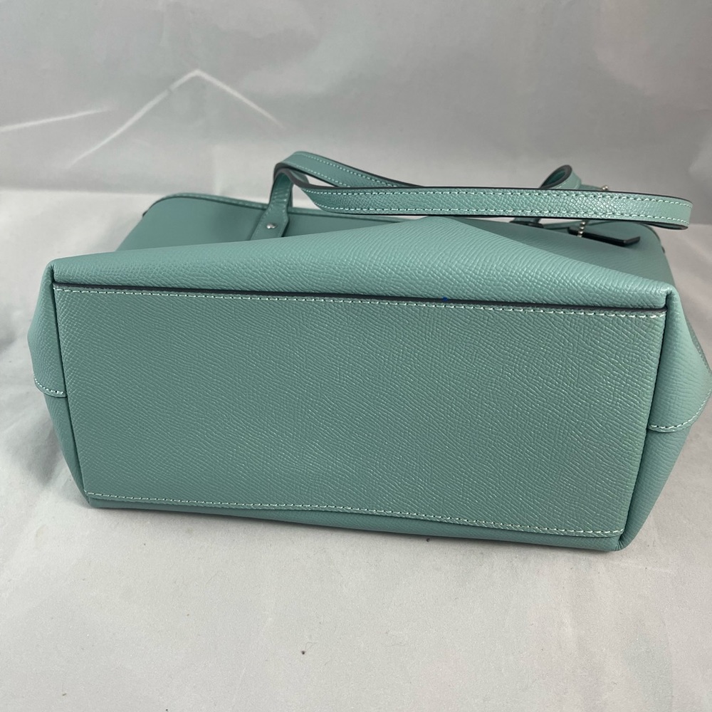 Coach Zip-Top  Tote in Signature Canvas. - Picture 8 of 8